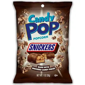 Candy Pop Popcorn Snickers Mini 28g