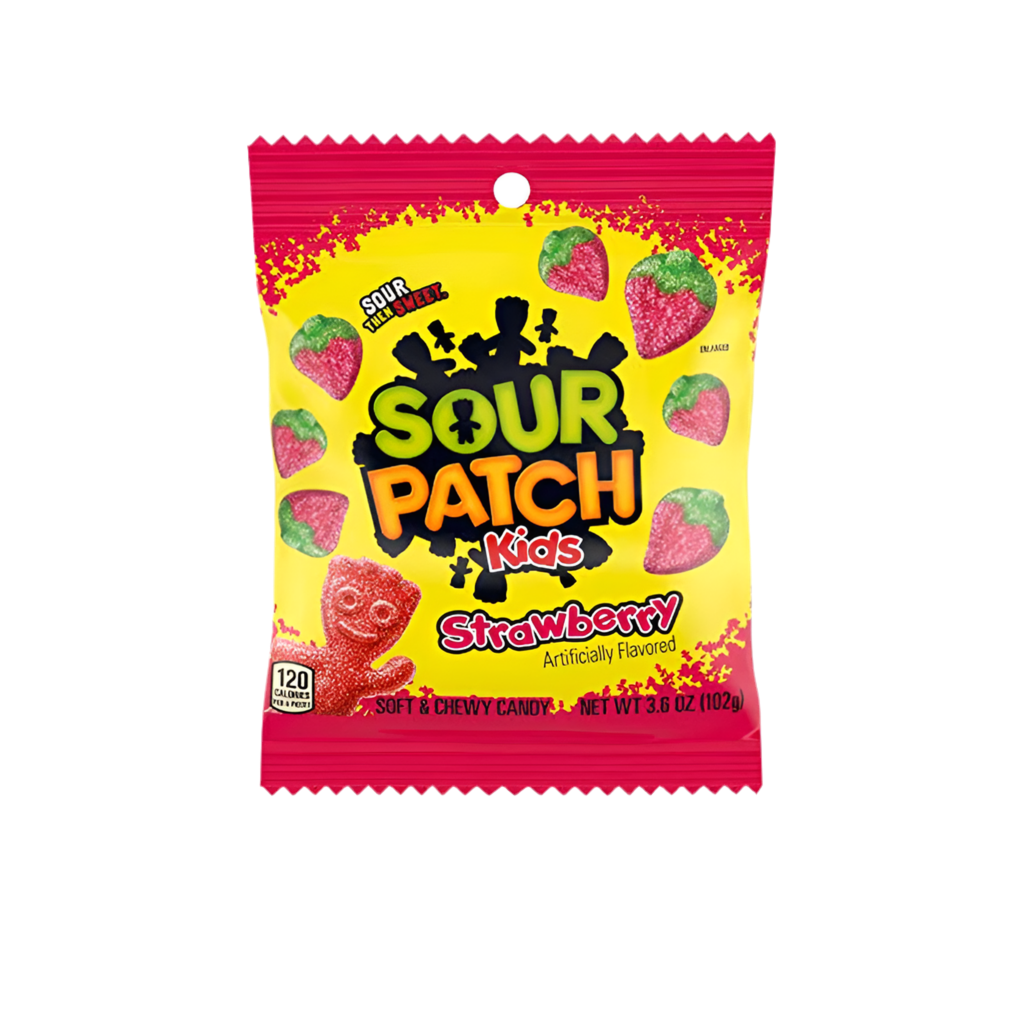 SOUR PATCH KIDS STRAWBERRY 102g