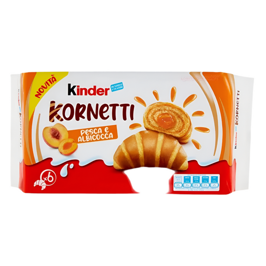 KINDER KORNETTI PFIRSICH & APRIKOSE (252G)