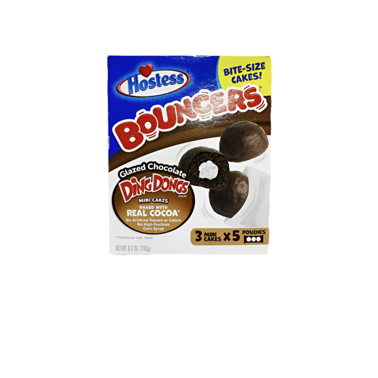 Hostess Bouncers Glazed Ding Dong 232g