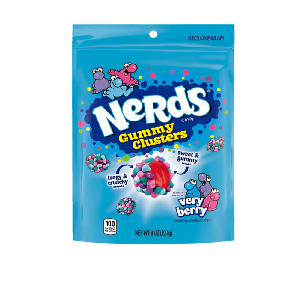 Nerds Gummy Clusters Very Berry 141g