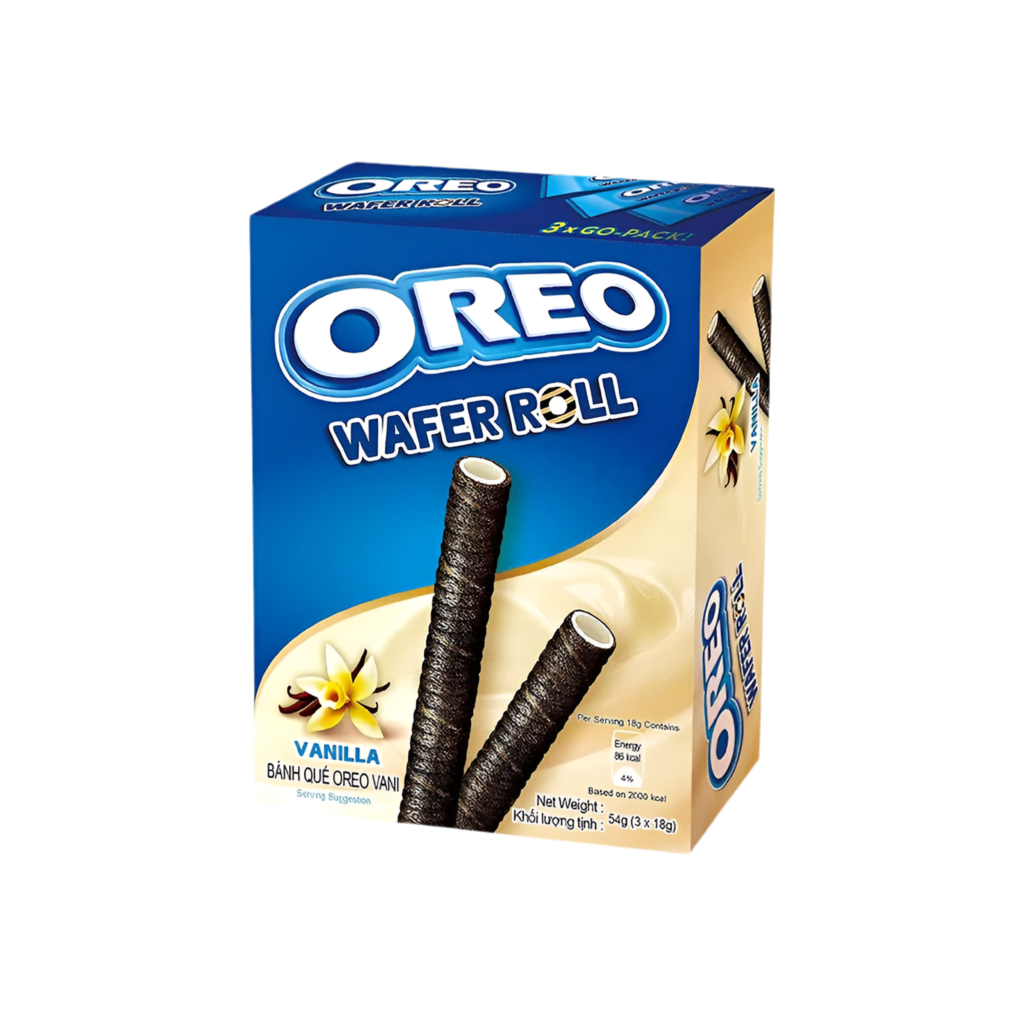 OREO WAFER ROLL VANILLA (54G)