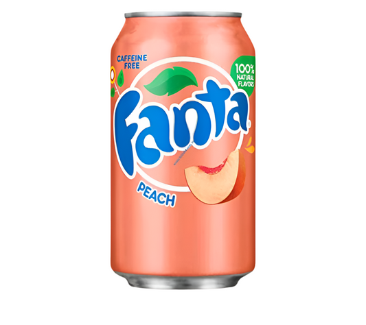 Fanta Peach 355ml – 2,24 € (inkl. 0,25 € Pfand)