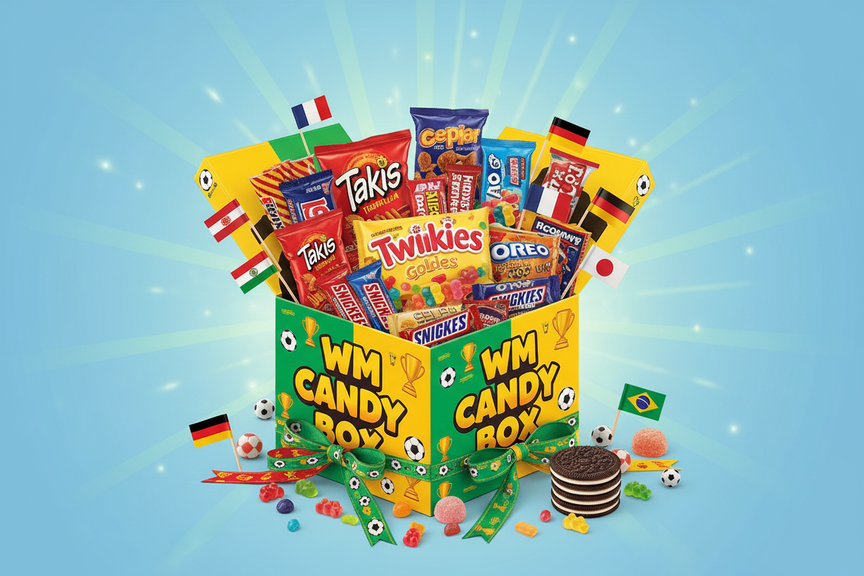 WM Candybox – Deine Fußball-Süßigkeiten-Box zur WM 2026